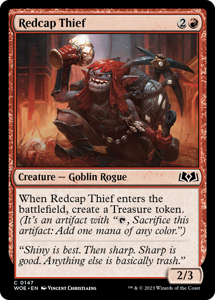 Redcap Thief (WOE-147) -  Foil