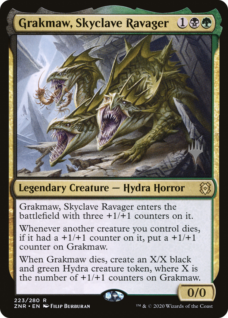 Grakmaw, Skyclave Ravager (PPZNR-223P) -  Foil