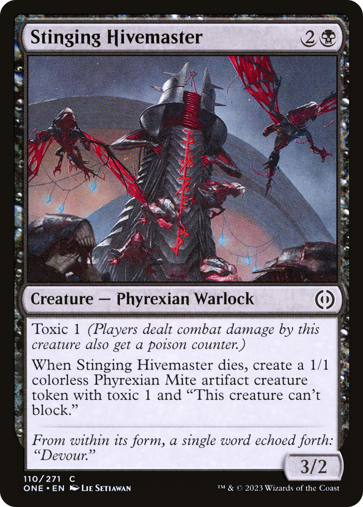 Stinging Hivemaster (ONE-110) -  Foil