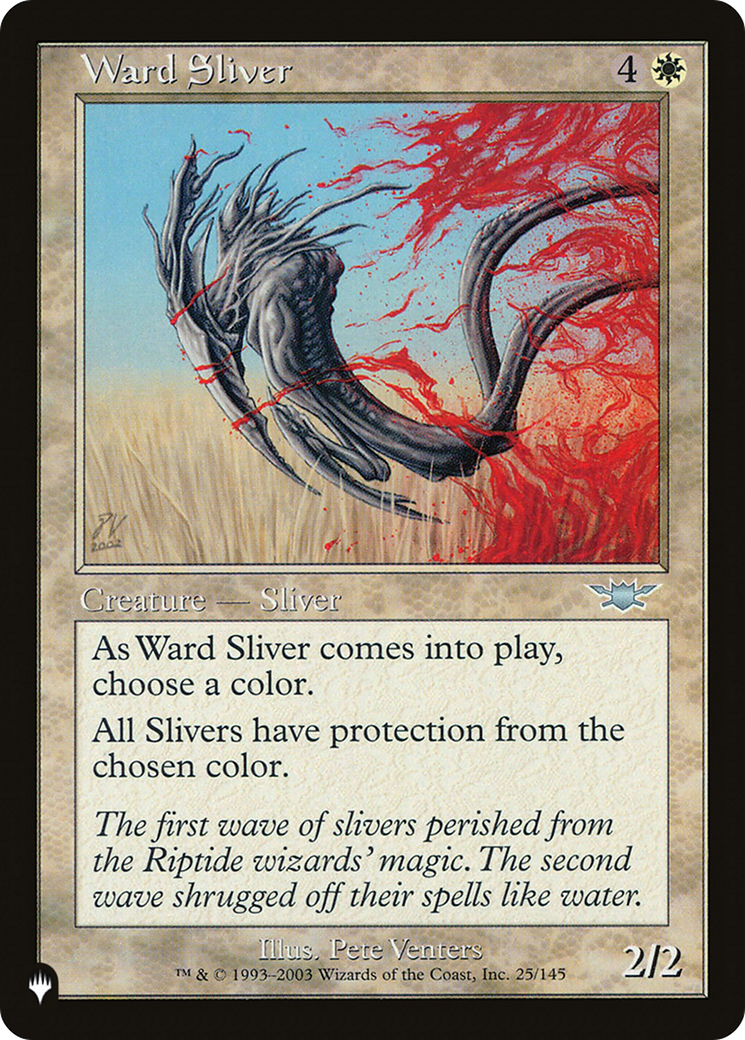 Ward Sliver (LIST-LGN-25) -