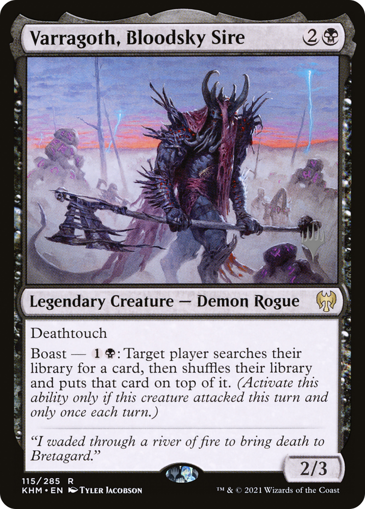 Varragoth, Bloodsky Sire (PPKHM-115P) -  Foil