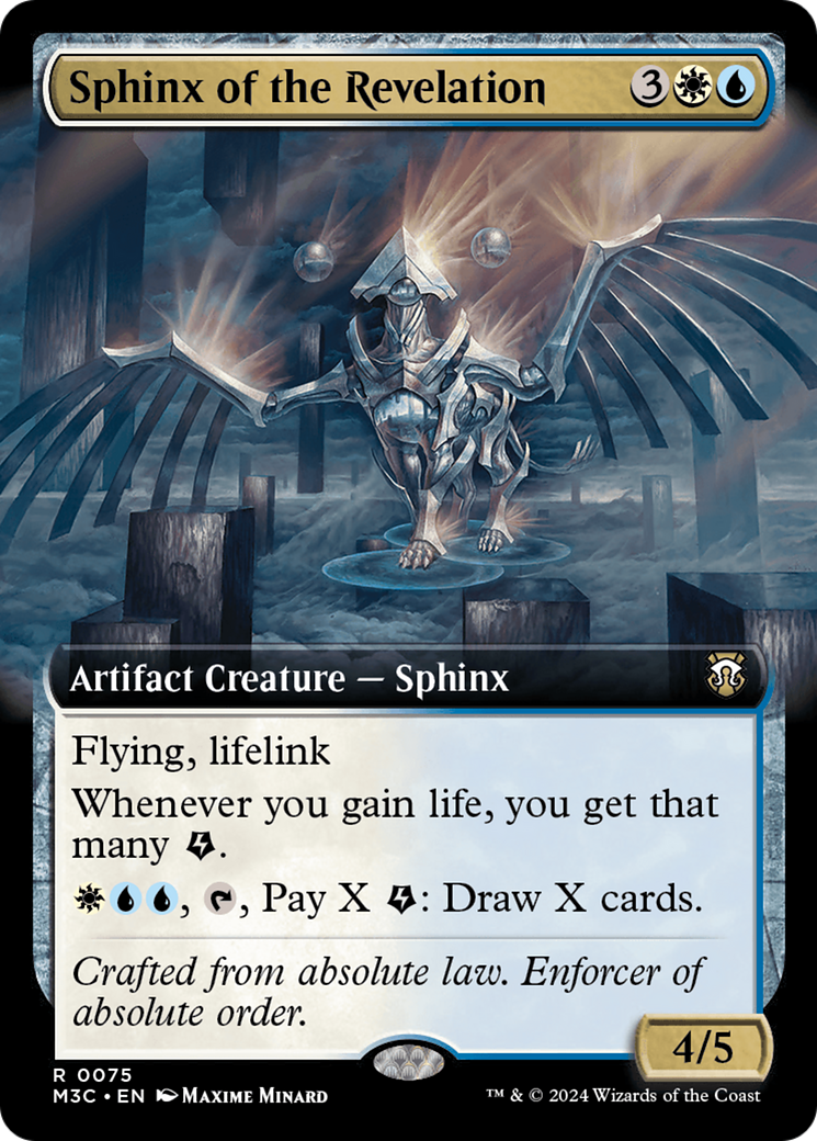 Sphinx of the Revelation (M3C-075) - : (Extended Art) Foil