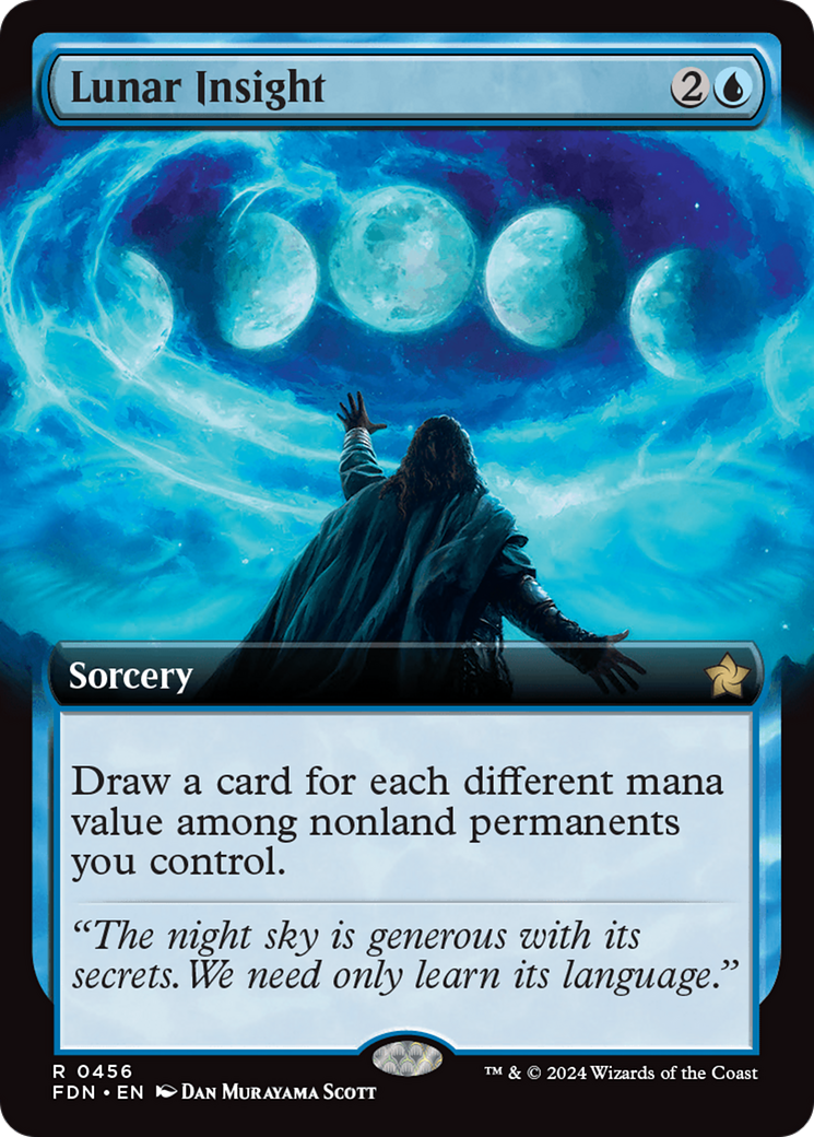 Lunar Insight (FDN-456) - : (Extended Art) Foil