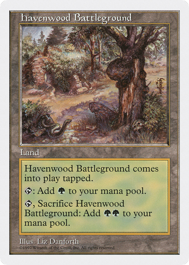 Havenwood Battleground (5ED-417) -