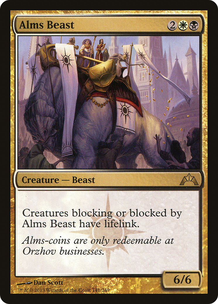 Alms Beast (GTC-141) -  Foil