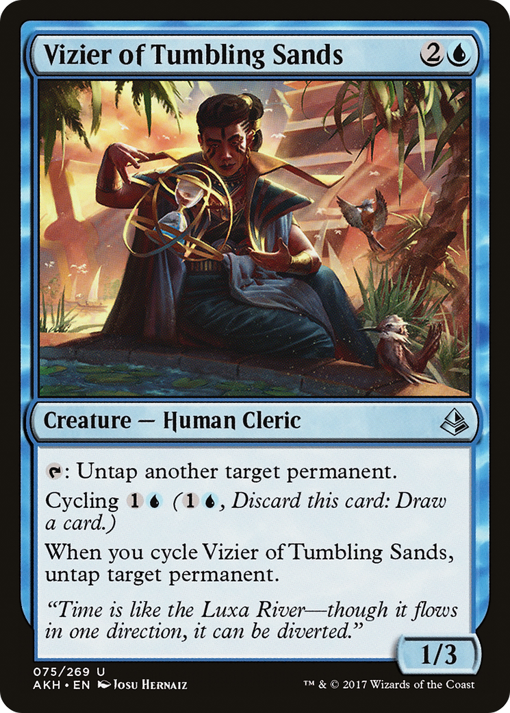 Vizier of Tumbling Sands (AKH-075) -  Foil