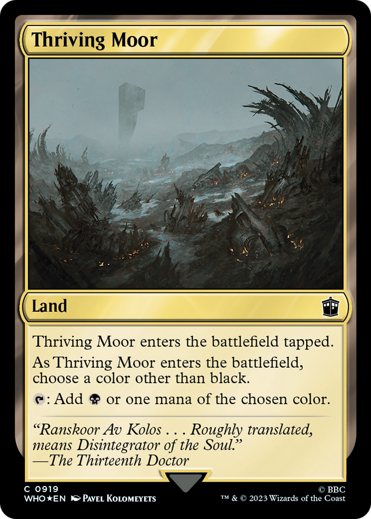 Thriving Moor (WHO-919) -  Foil