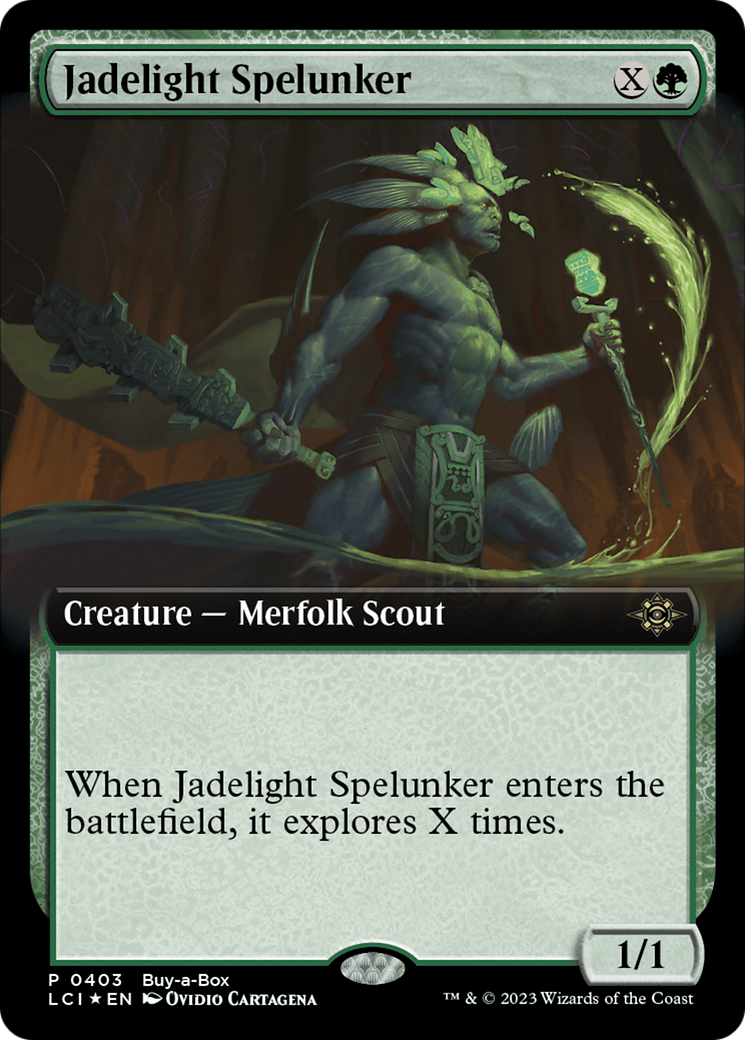 Jadelight Spelunker (BABP-403) - : (Extended Art) Foil