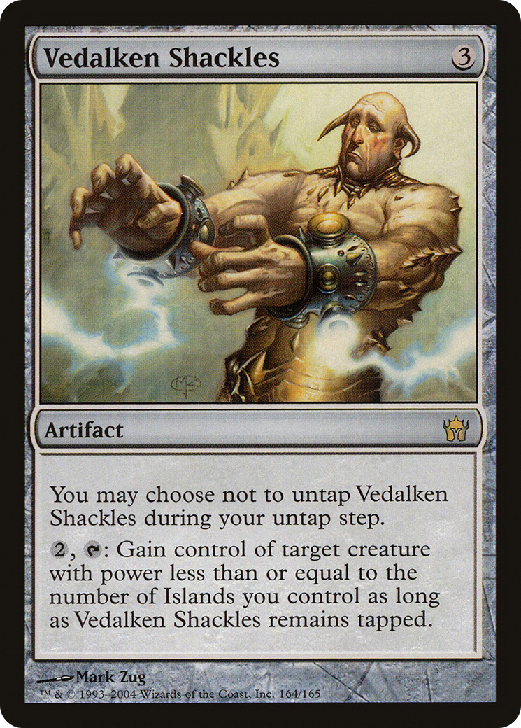 Vedalken Shackles (5DN-164) -  Foil