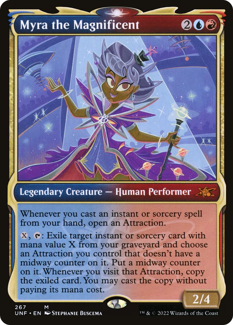 Myra the Magnificent (UNF-267) - : (Showcase) Foil