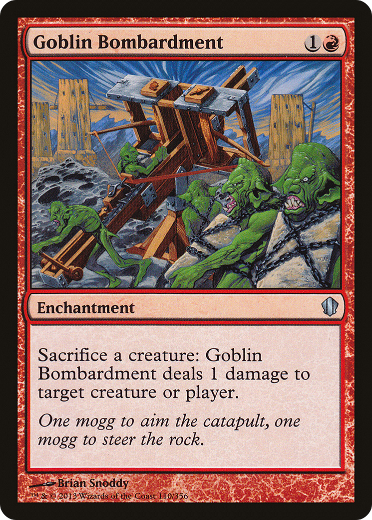 Goblin Bombardment (C13-110) -