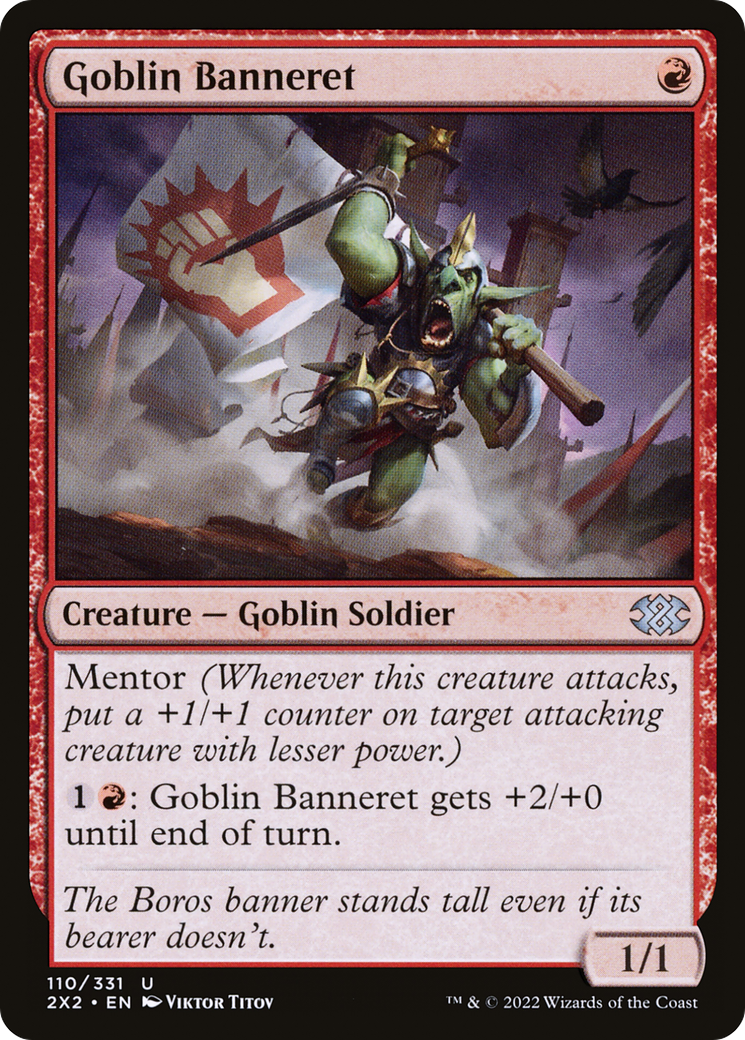 Goblin Banneret (2X2-110) -  Foil