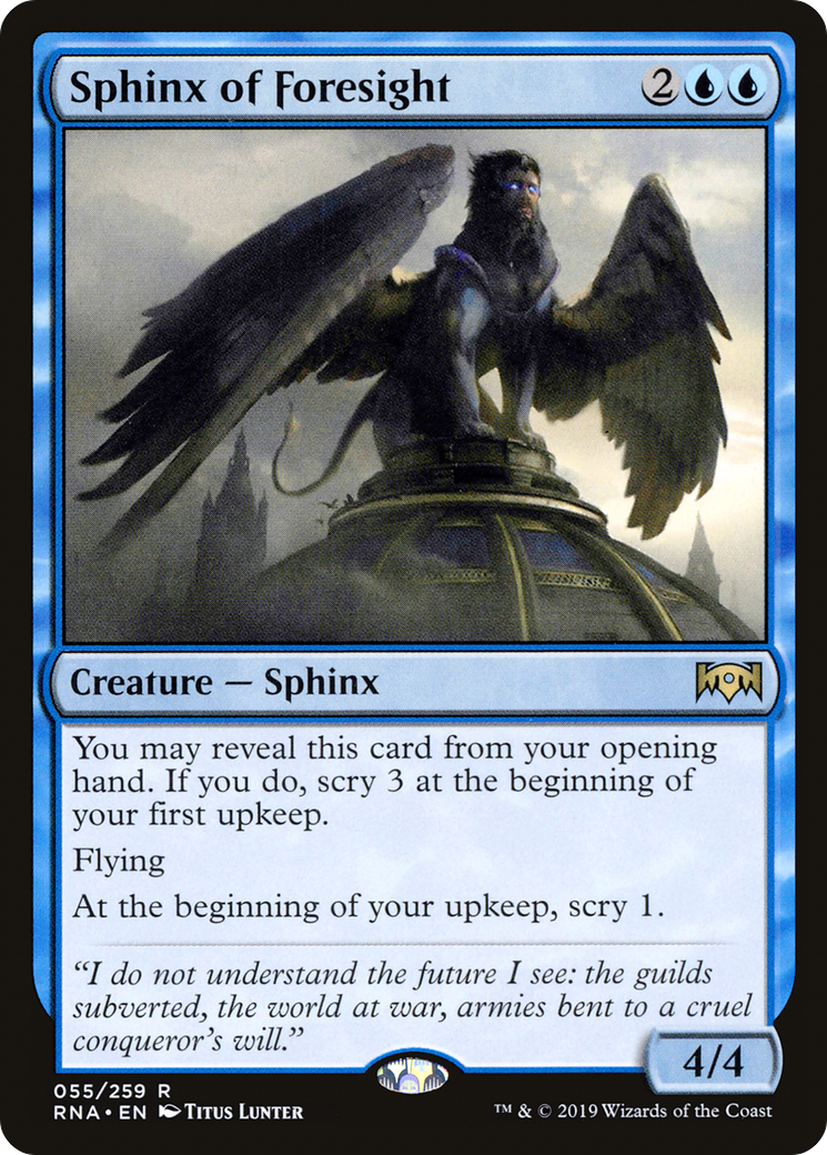 Sphinx of Foresight (RNA-055) -  Foil