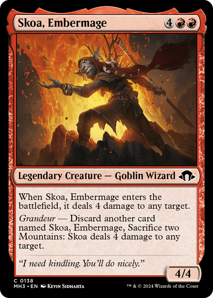 Skoa, Embermage (MH3-138) -  Foil