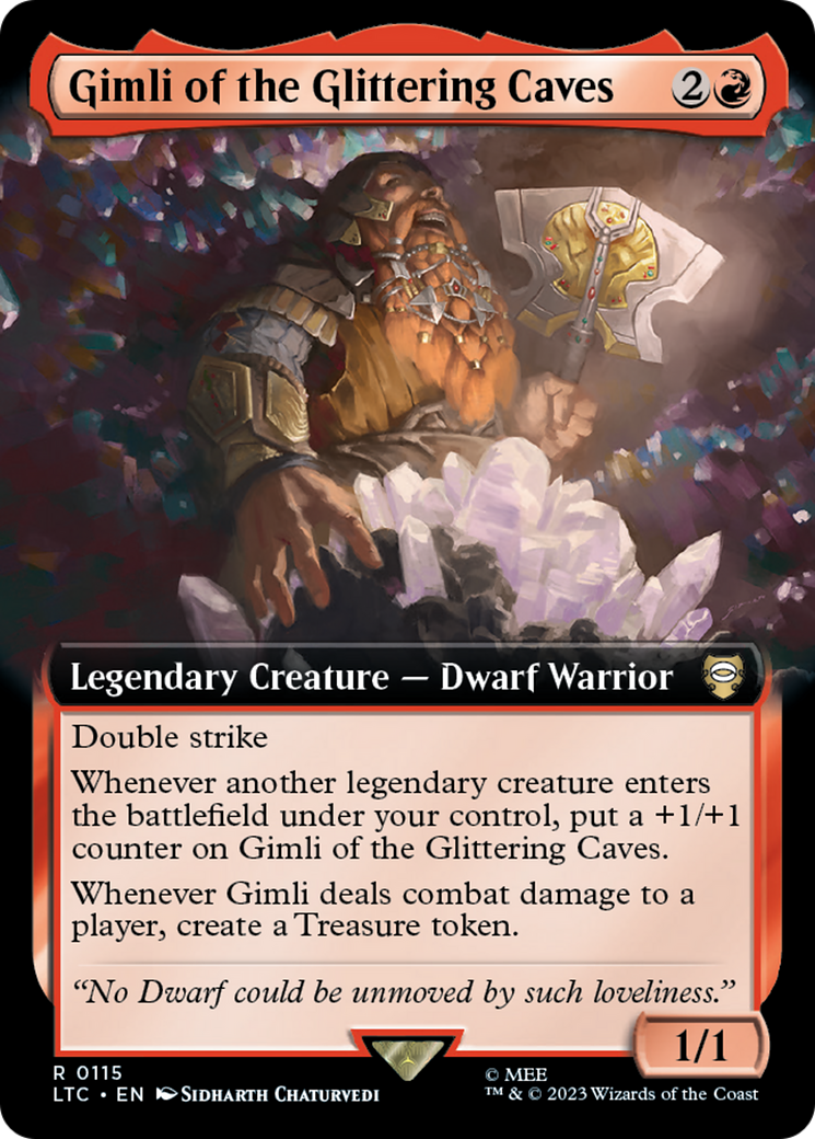 Gimli of the Glittering Caves (LTC-115) - : (Extended Art)