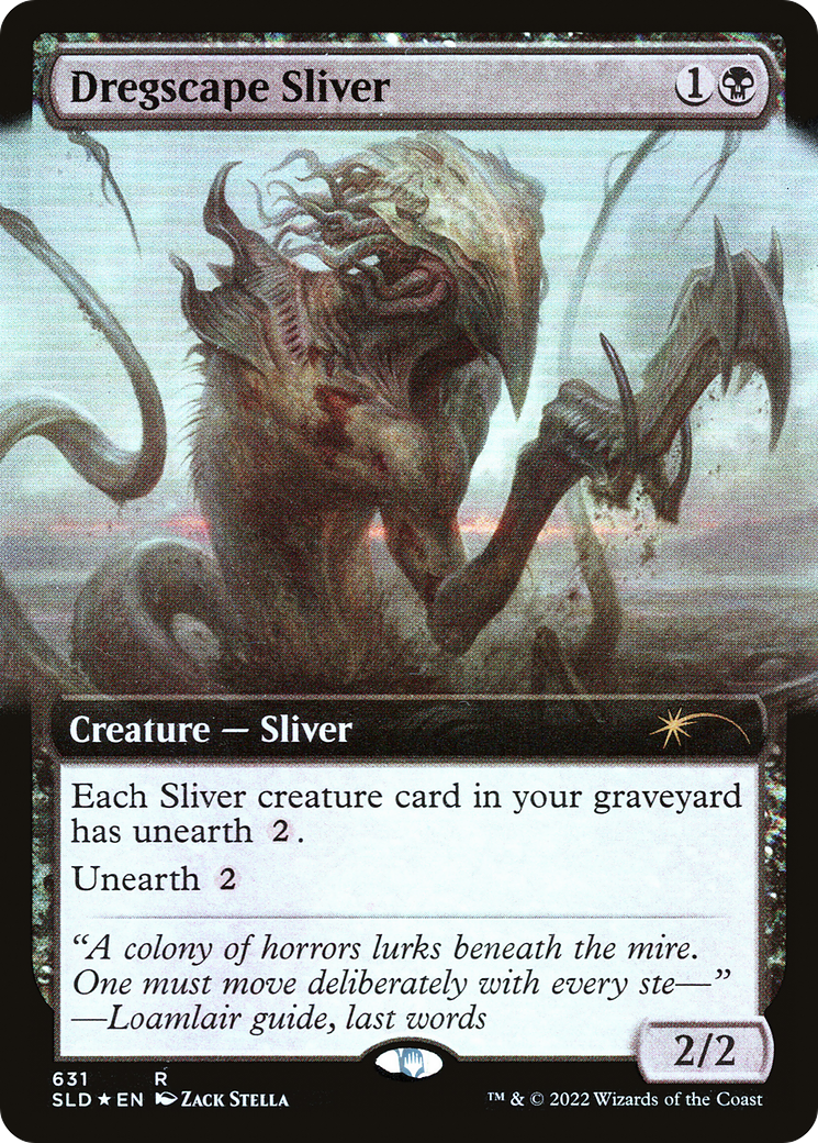 Dregscape Sliver (SLD-631) - : (Extended Art) Foil