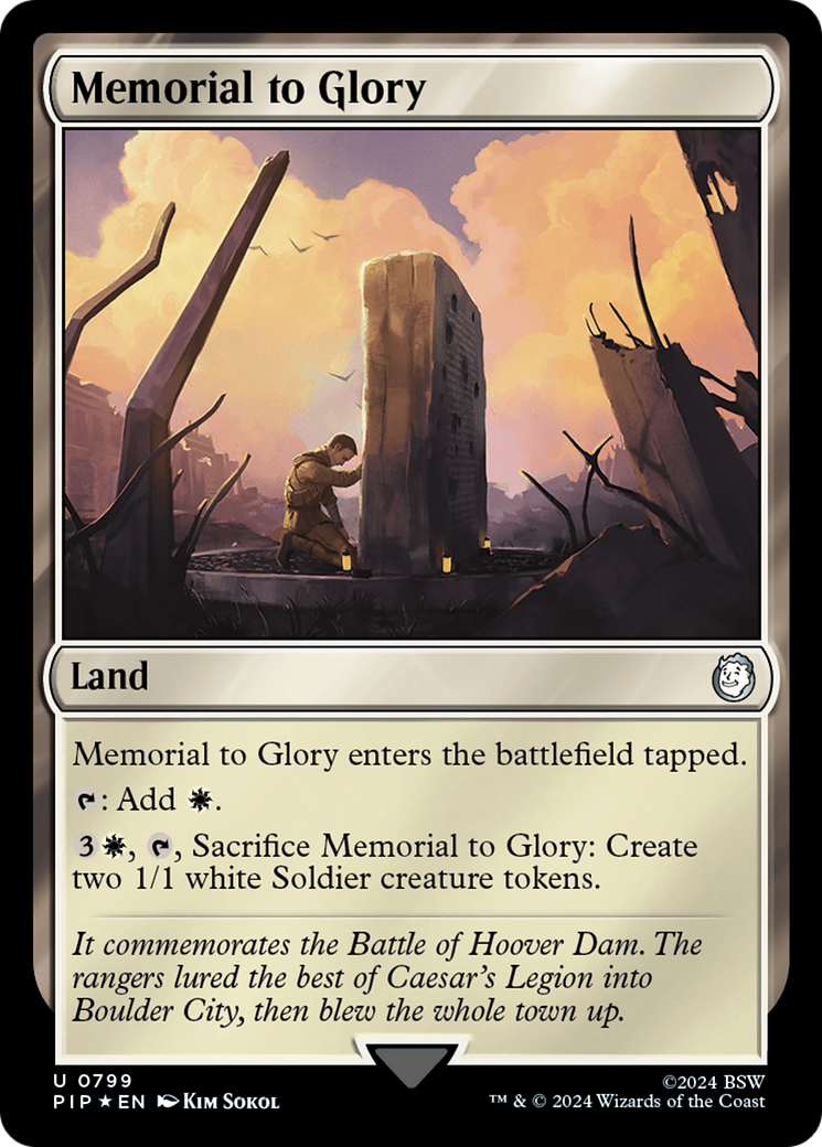 Memorial to Glory (PIP-799) -  Foil