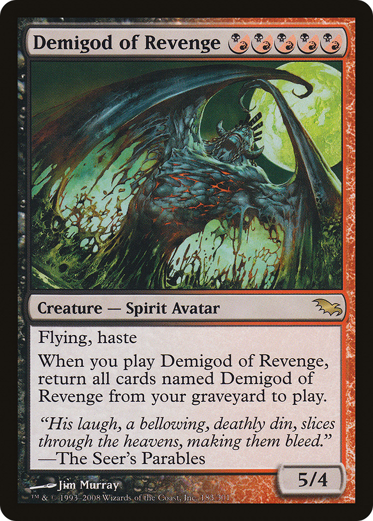 Demigod of Revenge (SHM-183) -