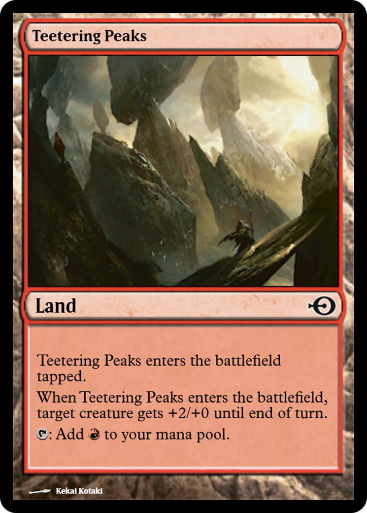 Teetering Peaks (PRM-41654) -  Foil