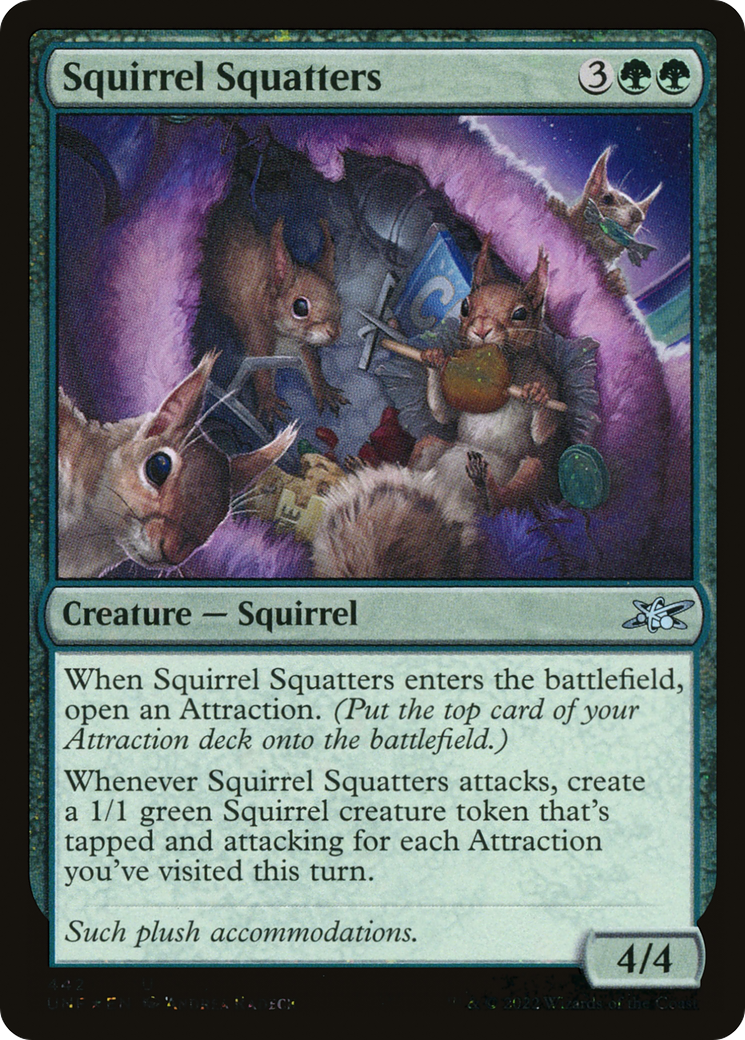 Squirrel Squatters (UNF-442) -  Foil