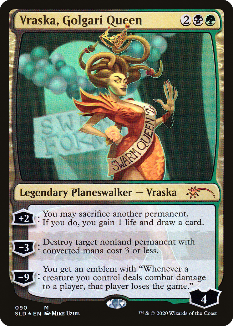 Vraska, Golgari Queen (SLD-090) -  Foil