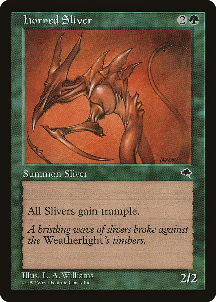 Horned Sliver (TMP-234) -