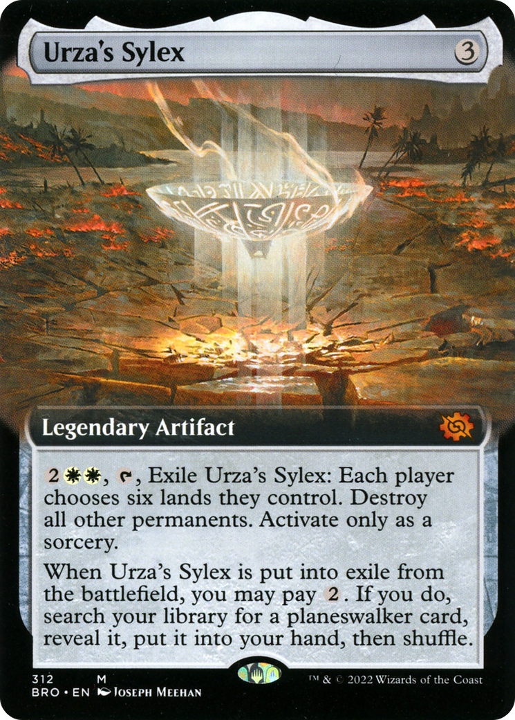 Urza's Sylex (BRO-312) - : (Extended Art) Foil