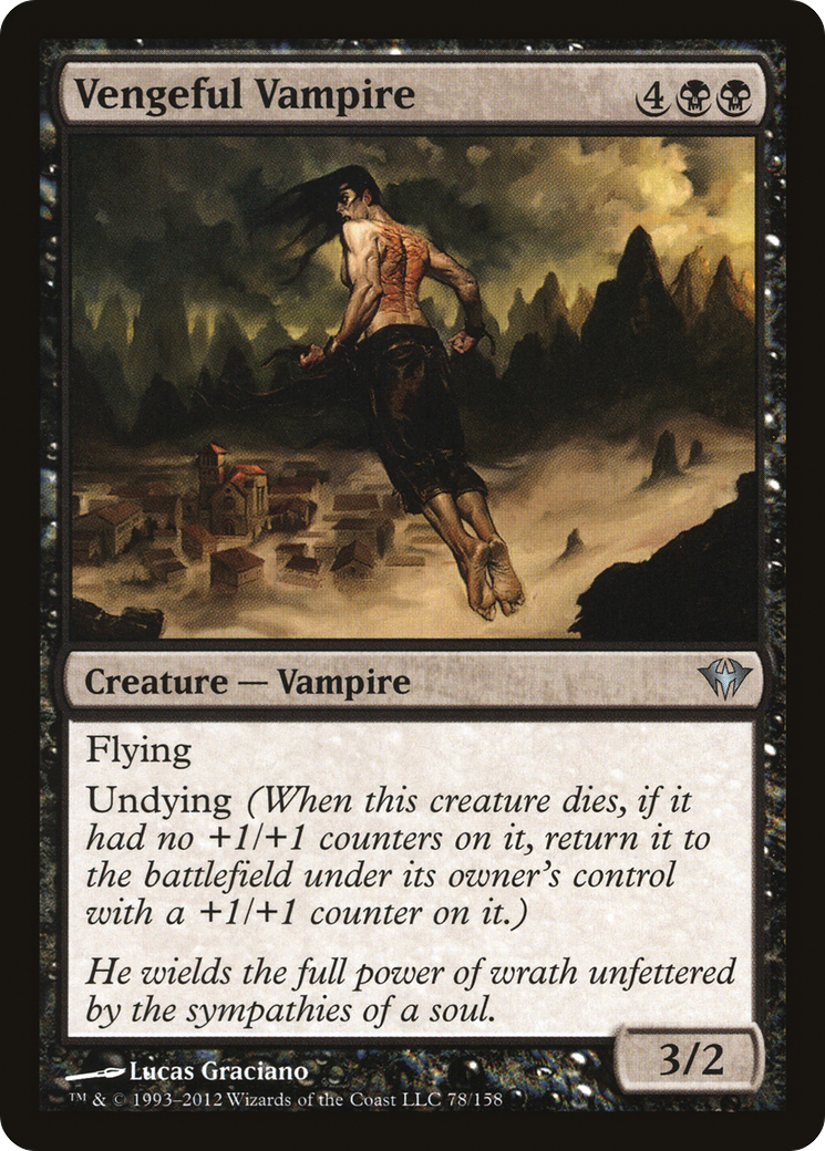 Vengeful Vampire (DKA-078) -  Foil