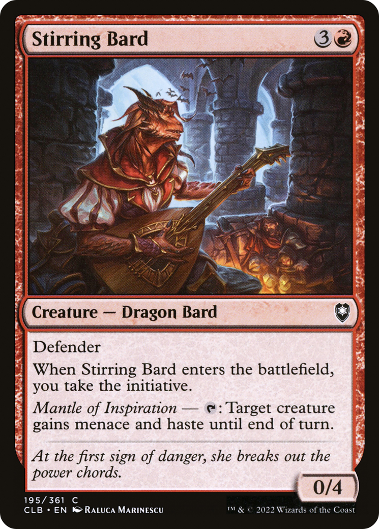 Stirring Bard (CLB-195) -  Foil