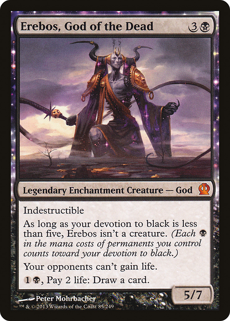 Erebos, God of the Dead (THS-085) - : (enchantment) Foil