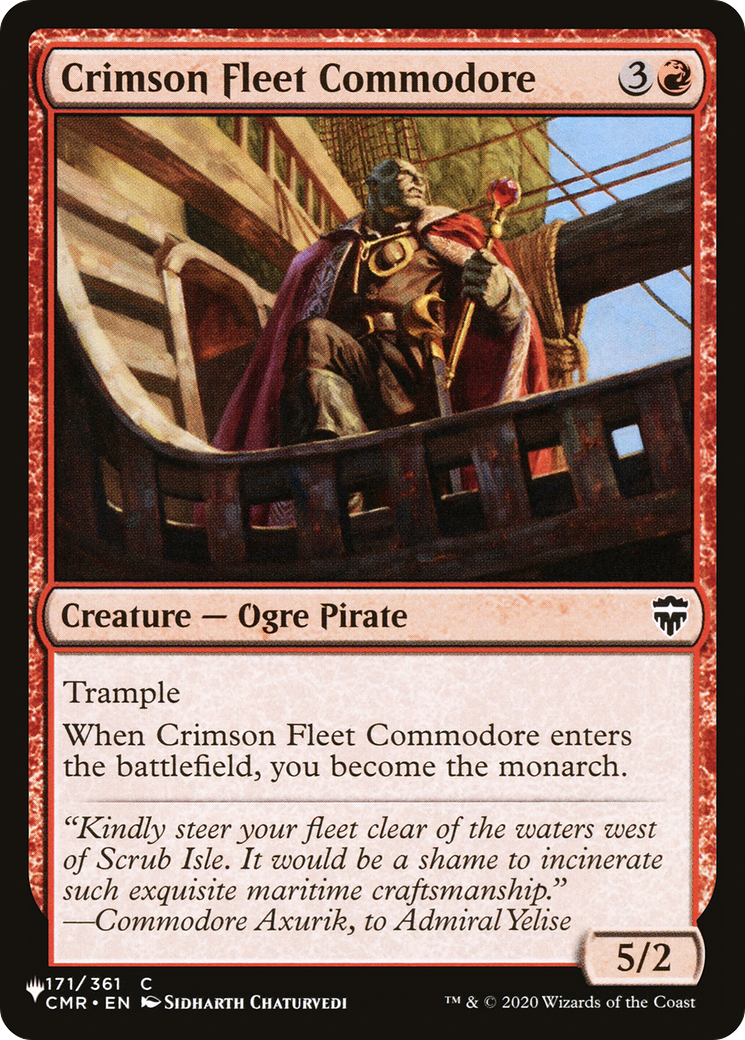 Crimson Fleet Commodore (LIST-CMR-171) -