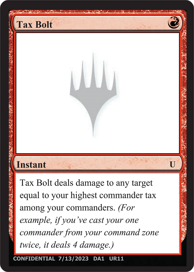 Tax Bolt (DA1-UR11B) -