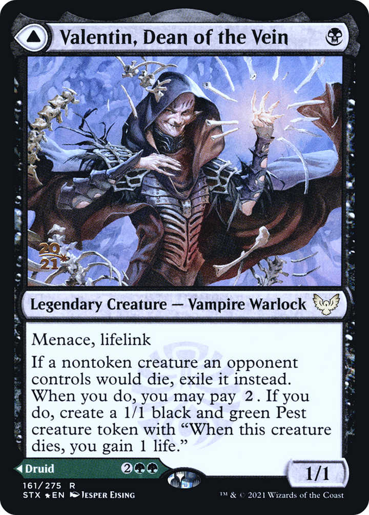 Valentin, Dean of the Vein // Lisette, Dean of the Root (PRE-161S) -  Foil