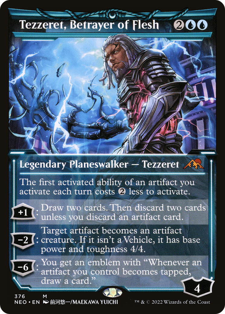 Tezzeret, Betrayer of Flesh (NEO-376) - : (Showcase)