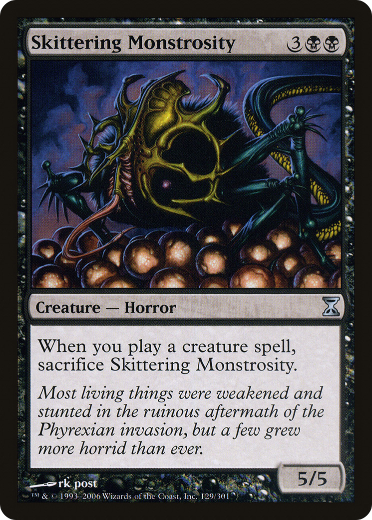 Skittering Monstrosity (TSP-129) -  Foil