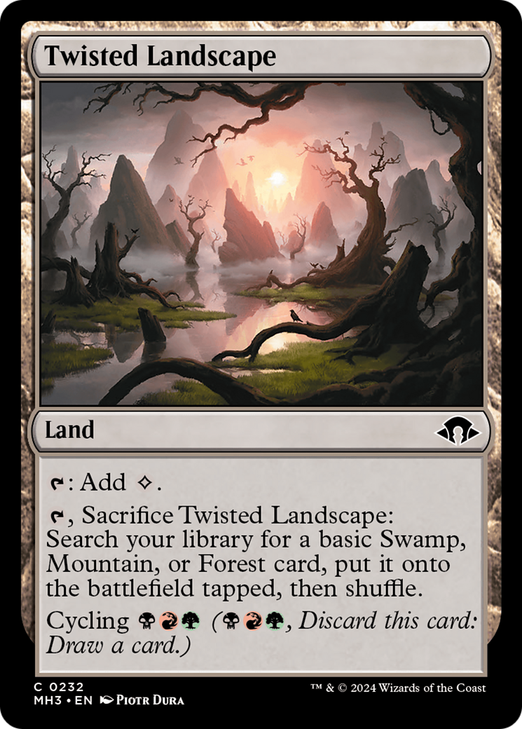 Twisted Landscape (MH3-232) -  Foil