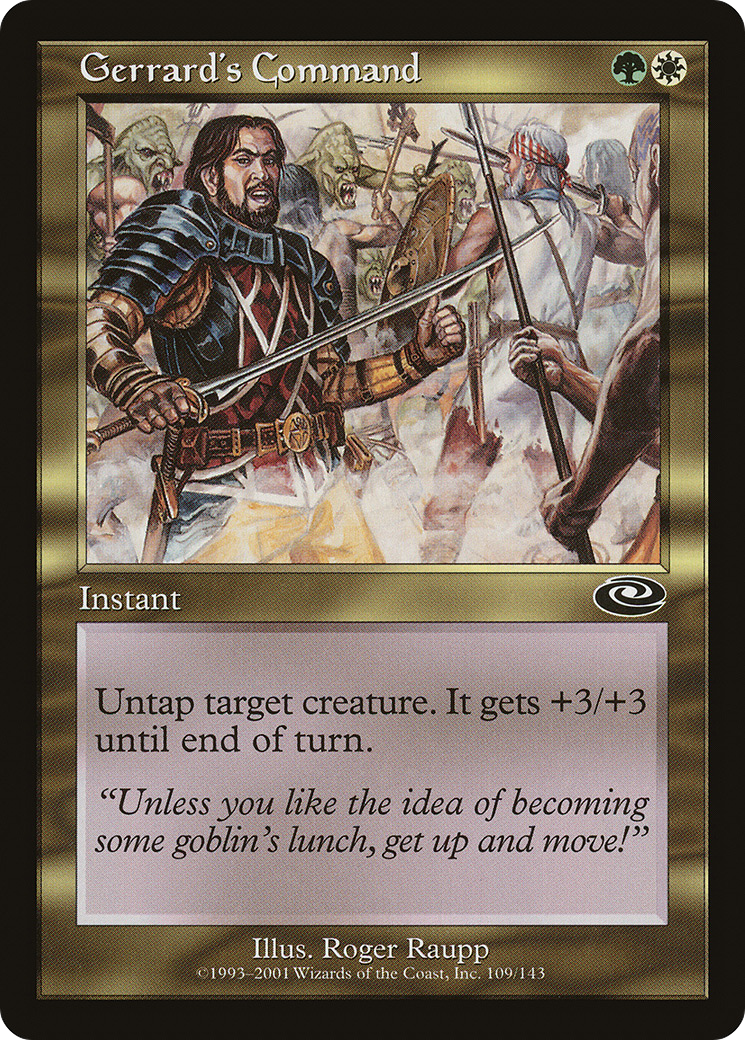 Gerrard's Command (PLS-109) -  Foil