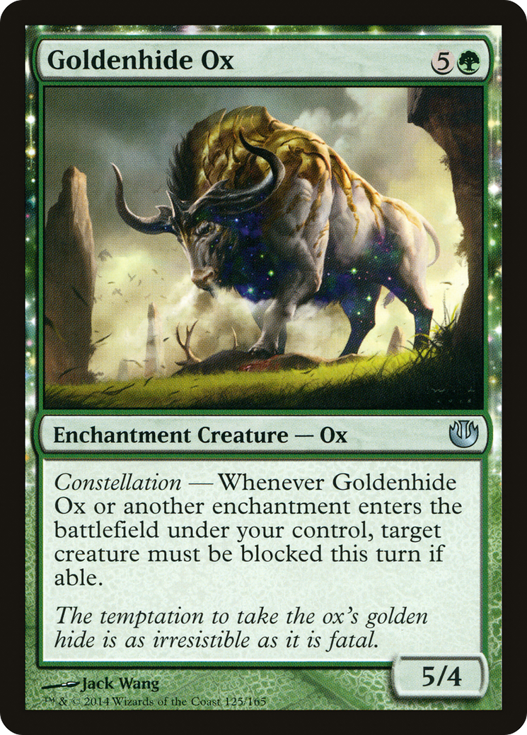 Goldenhide Ox (JOU-125) - : (enchantment)