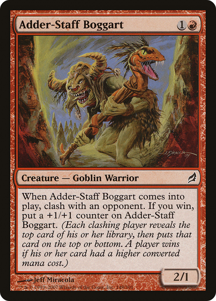 Adder-Staff Boggart (LRW-148) -  Foil