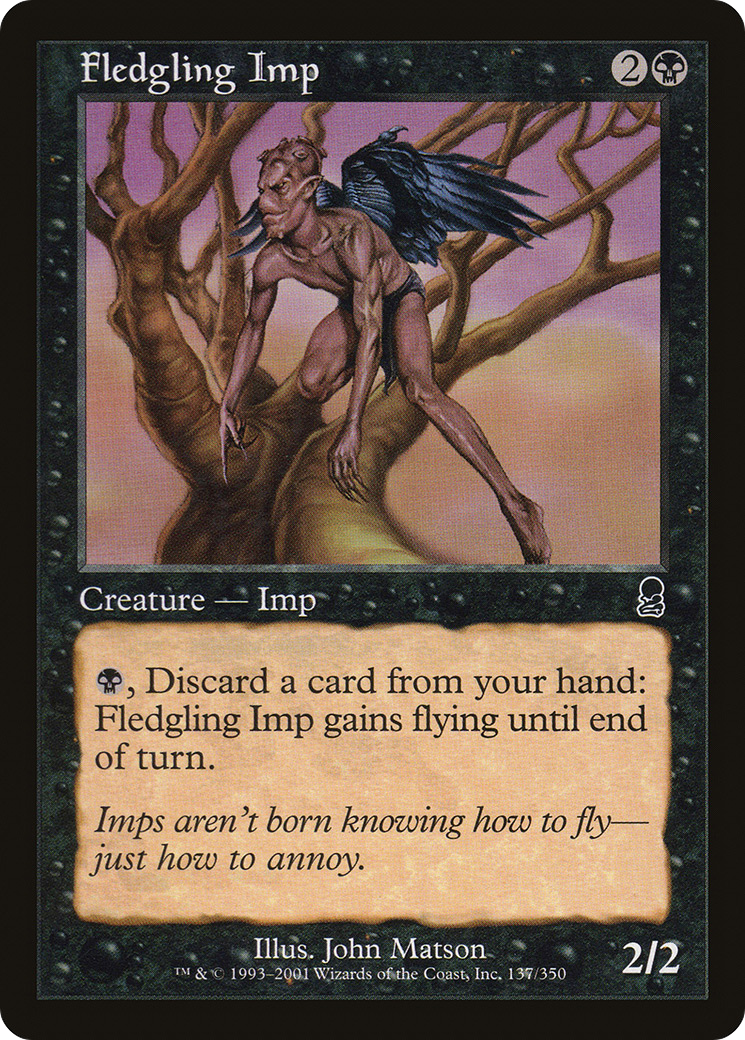 Fledgling Imp (ODY-137) -  Foil