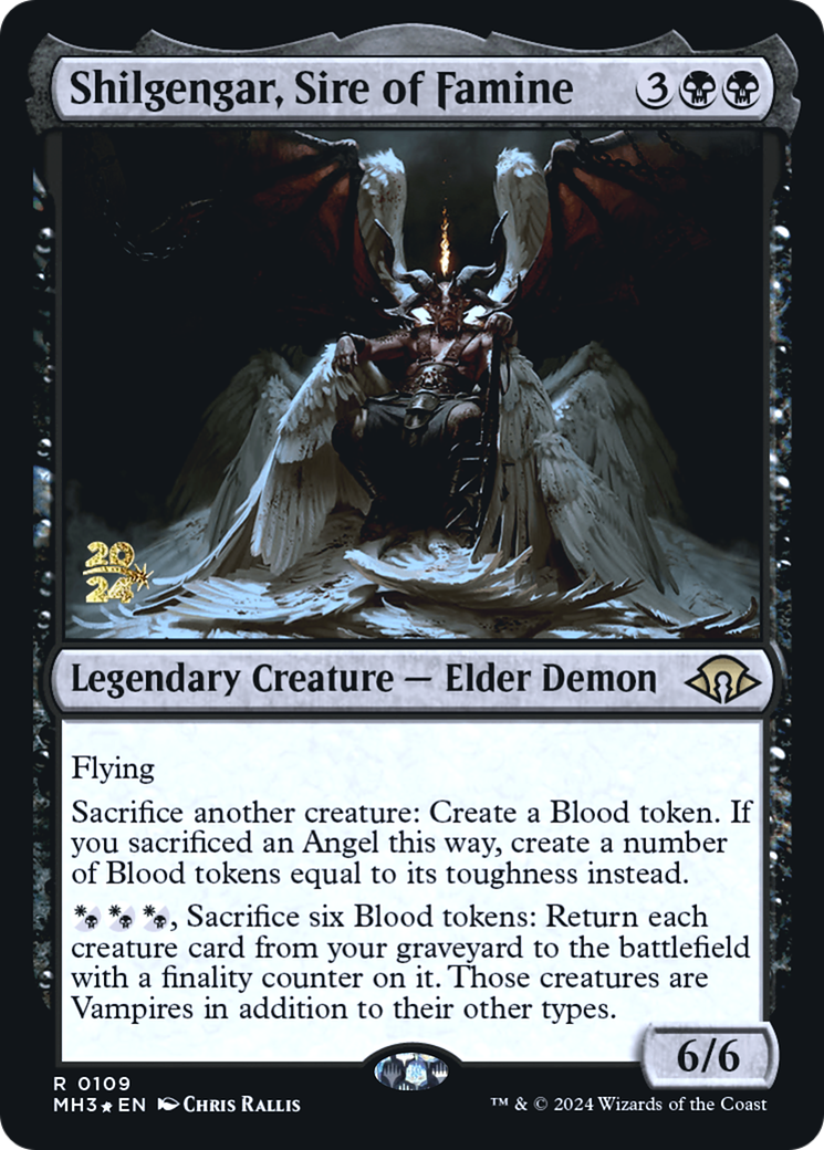 Shilgengar, Sire of Famine (PRE-109S) -  Foil