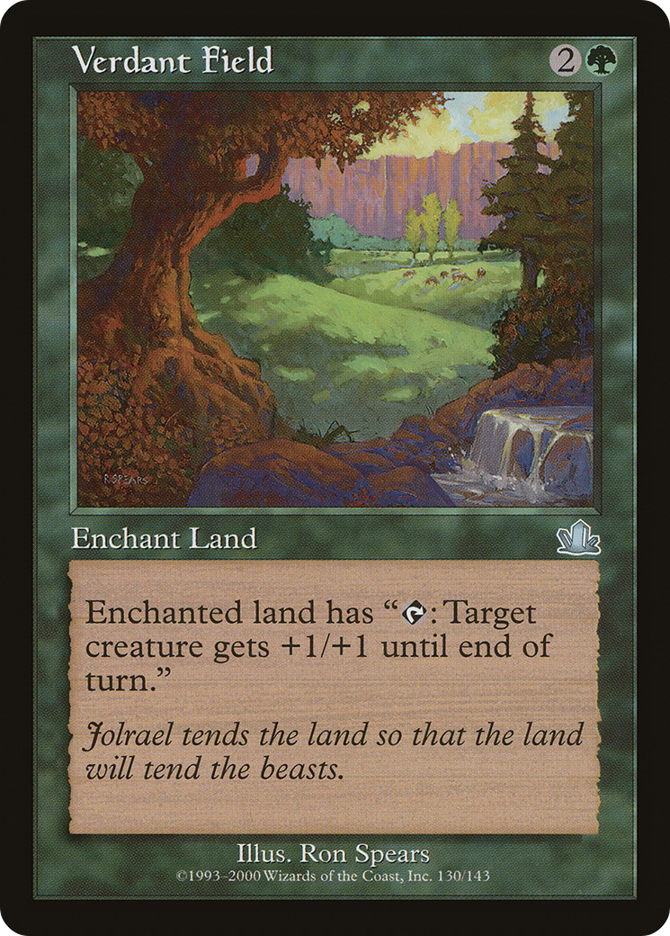 Verdant Field (PCY-130) -  Foil