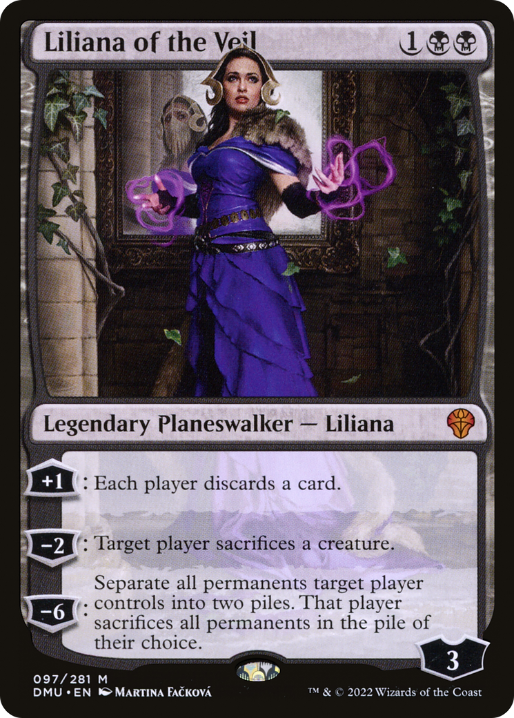 Liliana of the Veil (DMU-097) -  Foil