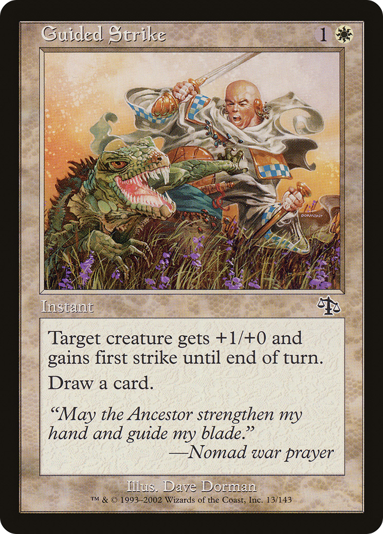 Guided Strike (JUD-013) -  Foil