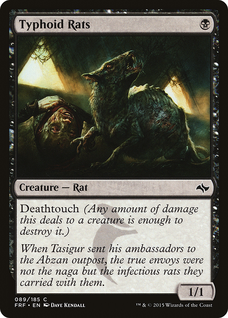 Typhoid Rats (FRF-089) -  Foil