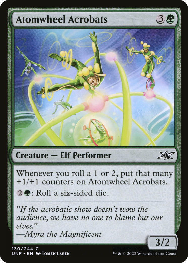 Atomwheel Acrobats (UNF-130) -  Foil