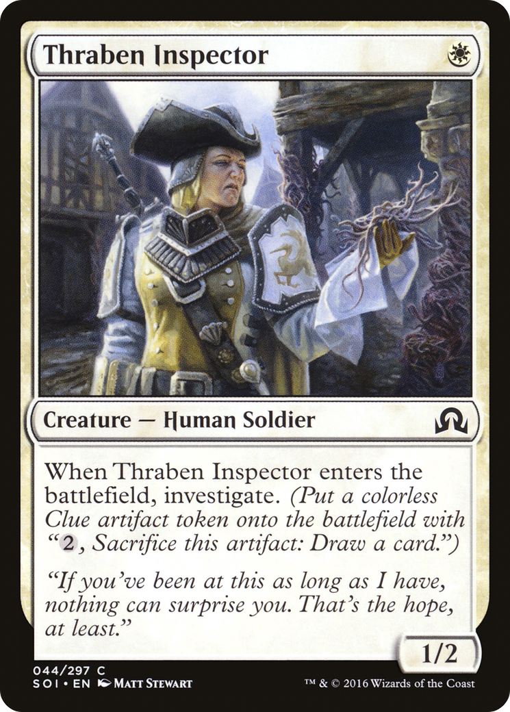 Thraben Inspector (SOI-044) -  Foil