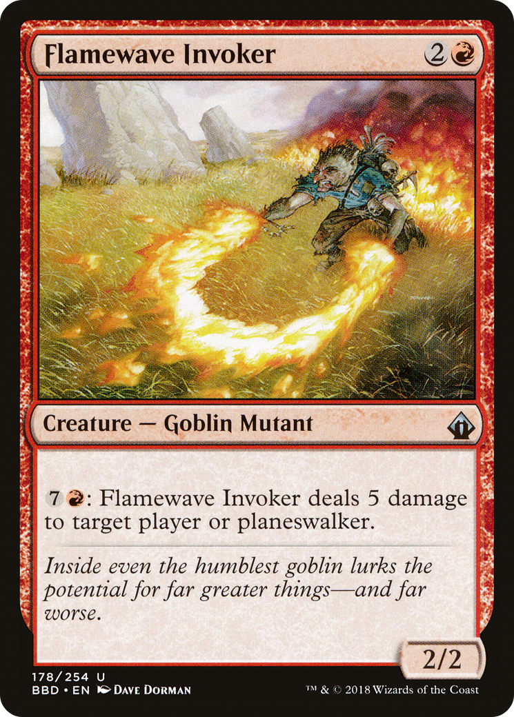 Flamewave Invoker (BBD-178) -  Foil