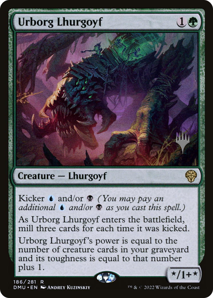 Urborg Lhurgoyf (PPDMU-186P) -  Foil