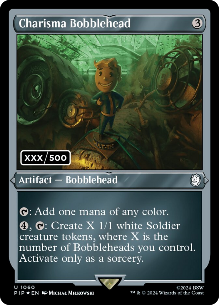 Charisma Bobblehead (PIP-1060) -  Foil